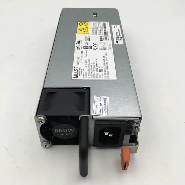 Alt view image 3 of 3 - 00FK930 94Y8137 94Y8138 94Y8139 550W Server Power Supply Works ly X3550 X3650 X3500 M5