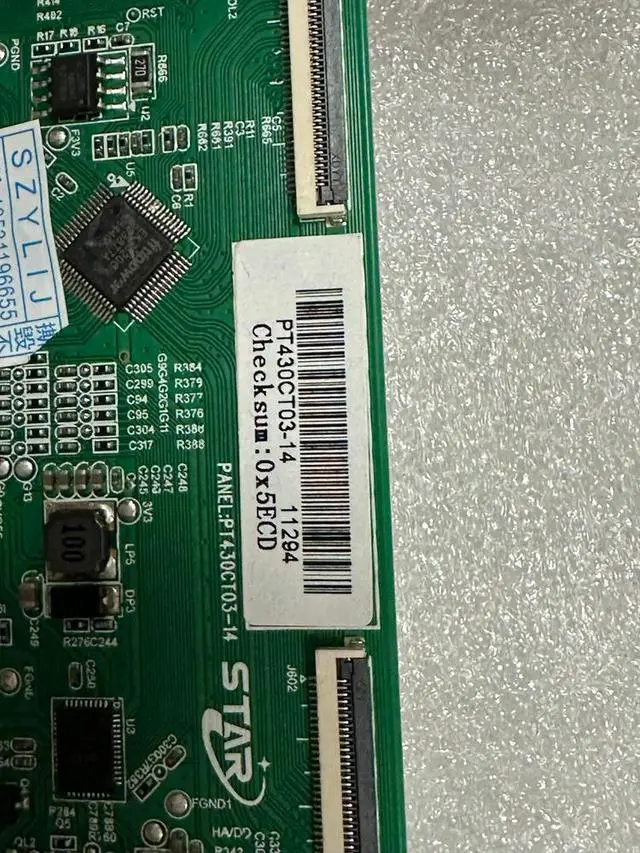 Alt view image 3 of 3 - PT430CT03-14(3.0) Logic board for TV maintenance accessories T-con Board