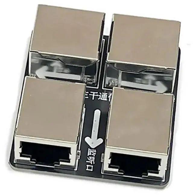 Main image of Rj45 Throwing Star Lan Tap Mirror Traffic Ethernet Packet Sniffer TCP/IP Packet Capture