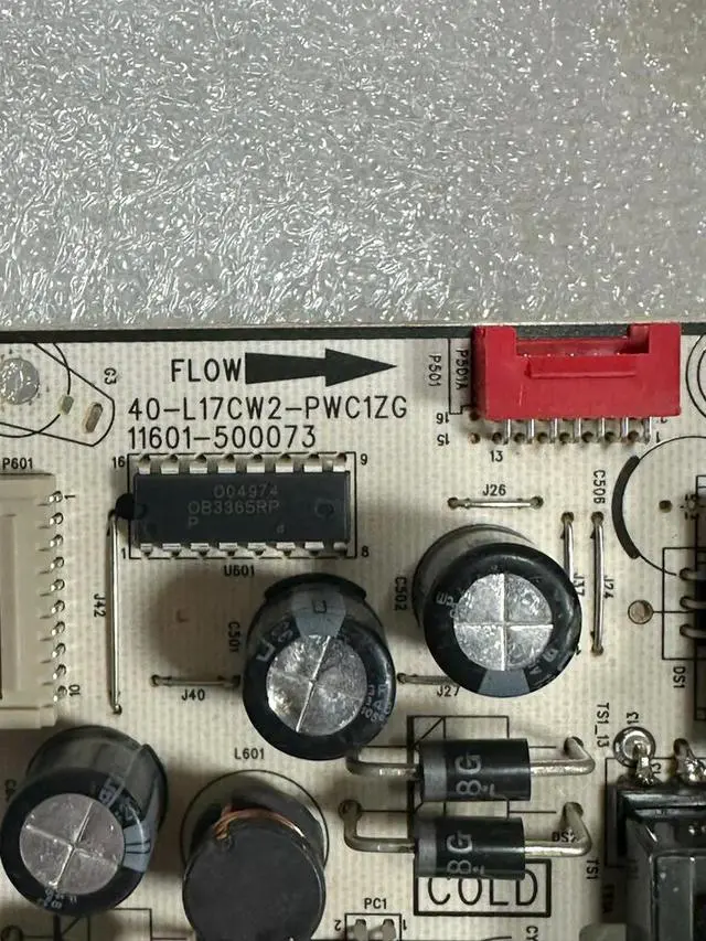 Alt view image 2 of 3 - 40-L17CW2-PWC1ZG = 40-L17CW2-PWB1ZG 11601- 500073 30805- 000190 La placa de alimentación es para televisor 65S455 65S41 65S450G6