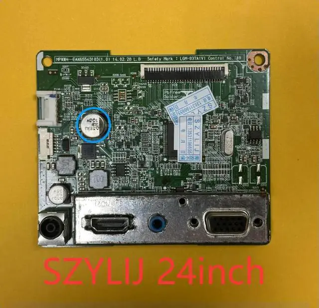 Main image of EAX65543103 LGM-037A For 24 inch 24M37H-B 24M38H 24M37H 24M35H 24M45H Motherboard