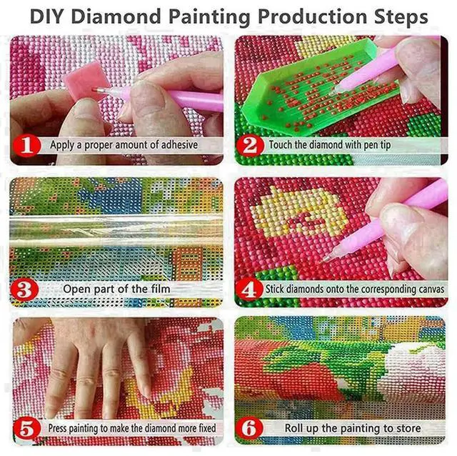 Alt view image 3 of 3 - DIY Diamond Painting Diamond Embroidery Round Resin Diamond Cross Stitch Home Wall Decor 30X40cm,Rescue
