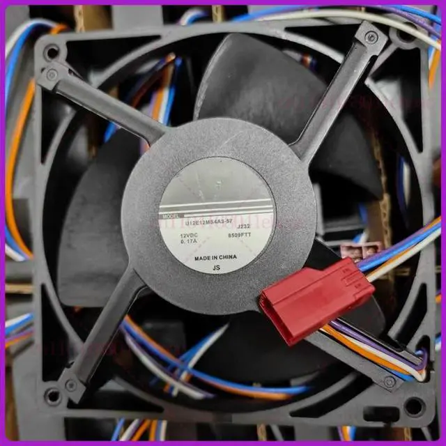 Alt view image 2 of 2 - Suitable for Hitachi refrigerator repair and replacement parts, fan motor U12E12MS4A3-57 12VDC 0.17A