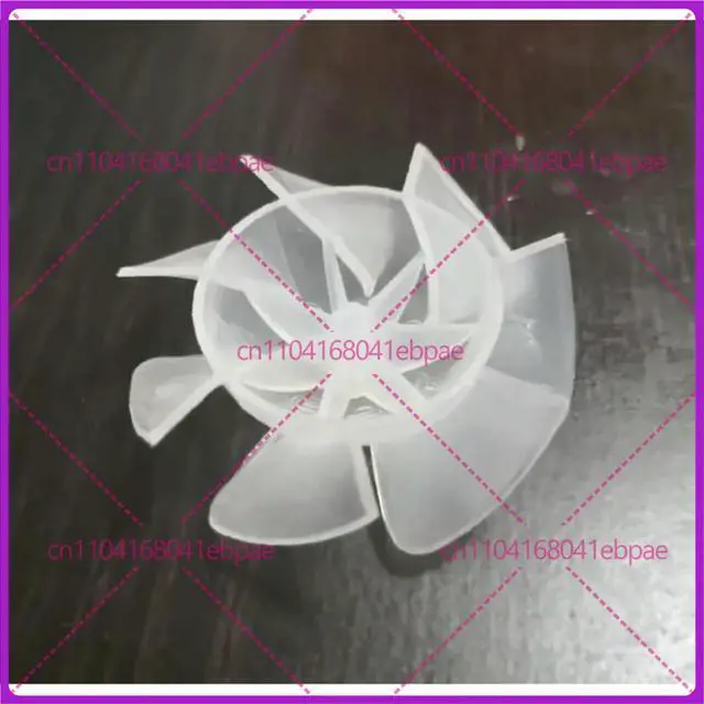 Alt view image 3 of 3 - 2pcs 55mm diameter Fan Parts plastic 7-blade fan blade for Hair Dryer