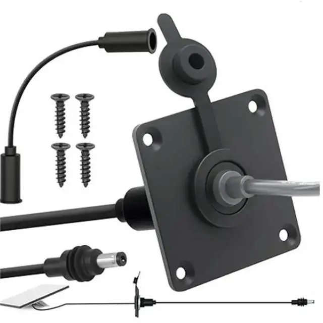 Main image of For Starlink Mini Waterproof Wall Pas Mount Kit,DC 5.5X2.1Mm Female Adapter, Cable Entry Port Included