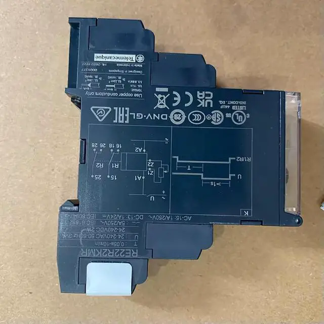 Alt view image 2 of 3 - Time Relay RE22R2KMR Power Supply Voltage 24-240VAC Contact Type 2NO+2NC