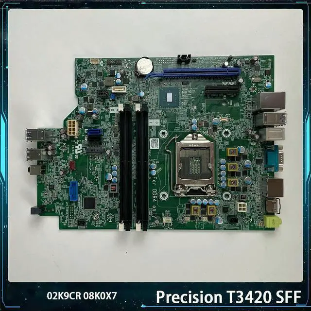 Main image of Precision T3420 2K9CR 02K9CR 8K0X7 08K0X7 SFF Workstation Motherboard