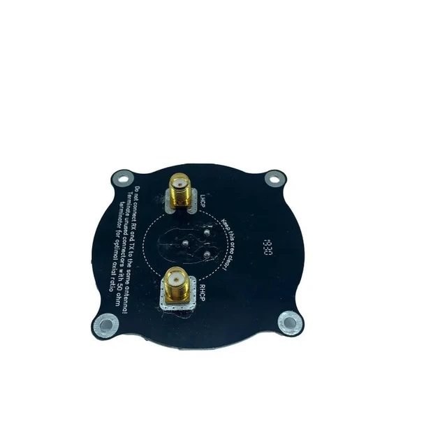 Alt view image 6 of 6 - Pagoda Triple Feed Pagoda Antenna Left and Right Rotation Receiving Antenna 5.8G Pagoda Flat Antenna