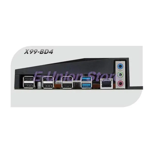 Alt view image 2 of 3 - Server Mainboard X99 LGA 2011-3 4-Channel DDR4 X99-BD4 Works ly