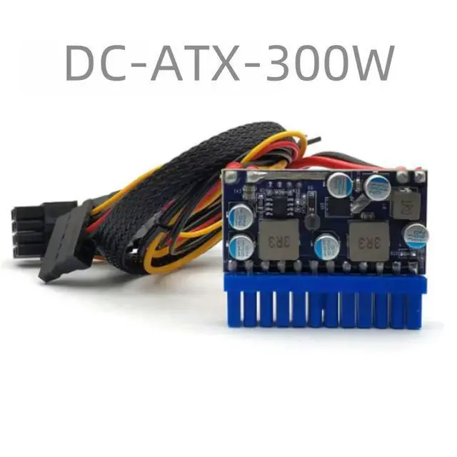 Alt view image 4 of 6 - 1Pcs DC-ATX-300W Mini ITX Direct Plug Power Module Conversion Board Soft Route 12V High Power Direct Plug 24PIN DC to ATX