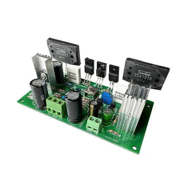 Alt view image 2 of 3 - Sanken 1295/3264 HIFI 200W Power Amplifier Board DC24V-80V