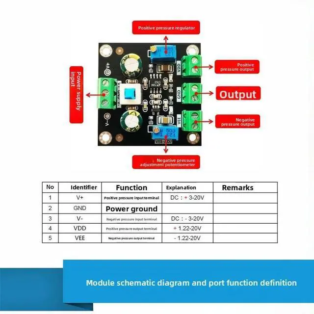 Alt view image 2 of 3 - LT1763 Module LT1964 Module Positive and Negative Power Supply Linear Regulator Power Supply Low Ripple Power Module