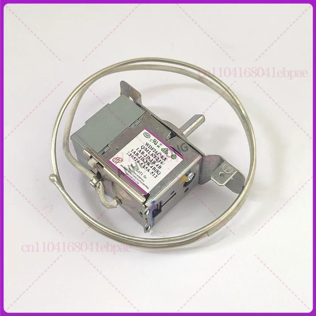 Alt view image 2 of 3 - WDF26C-EX Universal WDF26B-EX 2 Pins Temperature Controller Sensor Probe Thermostat For Gree Kinghome Refrigerator Replacement