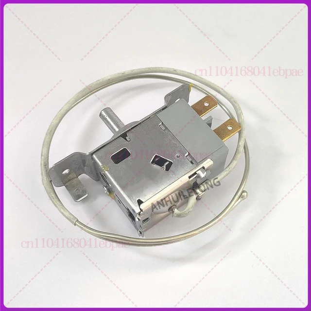 Alt view image 3 of 3 - WDF26C-EX Universal WDF26B-EX 2 Pins Temperature Controller Sensor Probe Thermostat For Gree Kinghome Refrigerator Replacement