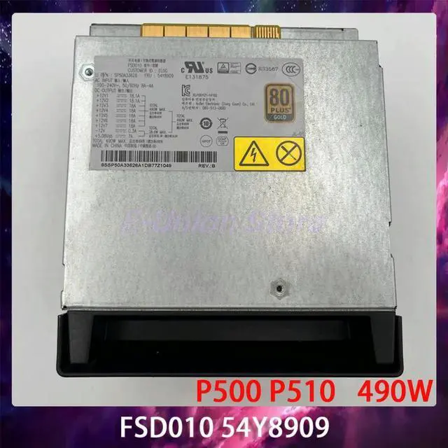 Main image of 490W 54Y8909 Workstation Power Supply P500 P510 FSD010