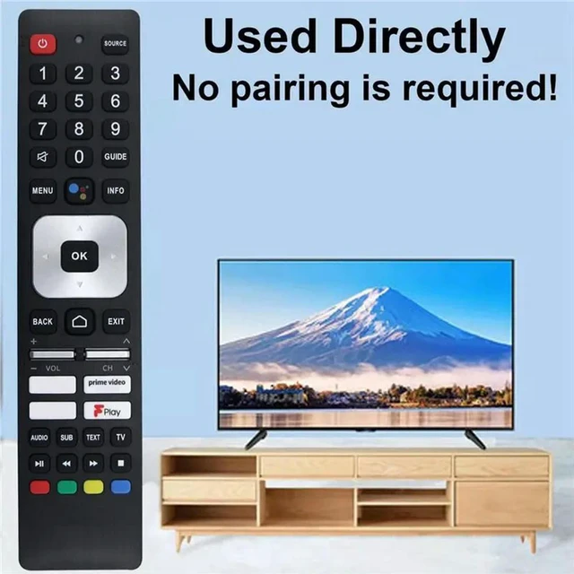 Alt view image 2 of 3 - Voice Remote Control Replacement For Sharp TV Model RMC0139N RMC0139N Remote Control
