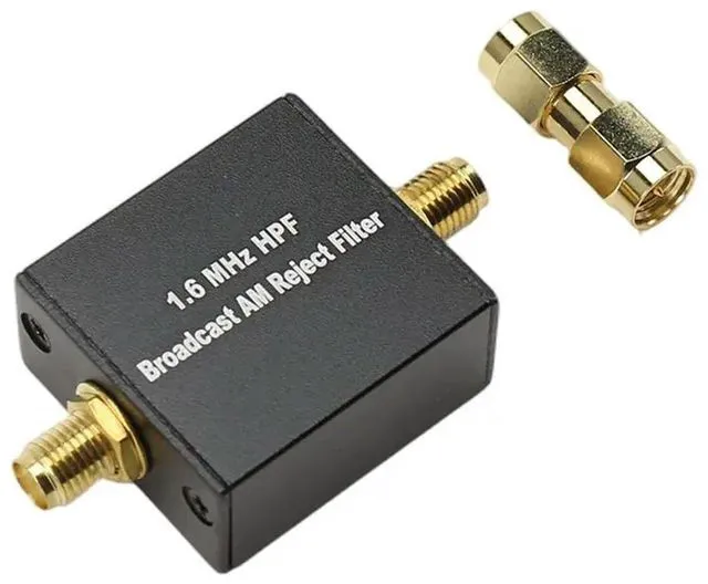 Alt view image 3 of 3 - HPF 1.6Mhz High Pass Filter For Broadcast AM Rejection- For Short Wave Reception Receiver Compatible