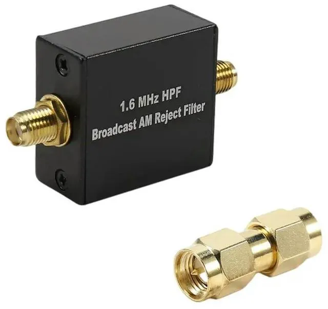 Alt view image 2 of 3 - HPF 1.6Mhz High Pass Filter For Broadcast AM Rejection- For Short Wave Reception Receiver Compatible