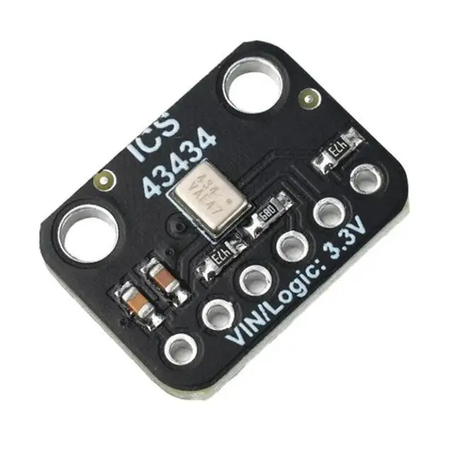 Alt view image 2 of 3 - 2X ICS-43434 MEMS Digital Microphone Module I2S DC 1.5V-3.6V Microphone Module Breakout Low-Cost Low-Pass Filter Module