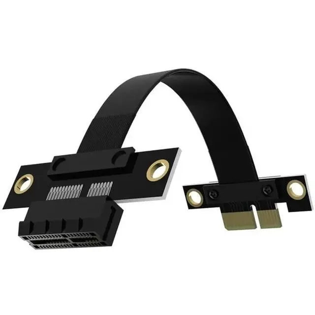 Alt view image 2 of 3 - PCI-E3.0 PCI-E Cable Extension Card PCI-Express Riser Card Pcie1x Graphics Card Ribbon Network Card Sound Card Extender