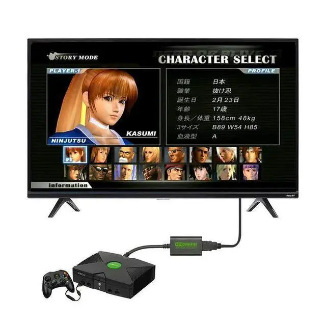 Alt view image 3 of 3 - XBOX HDMI HD Converter Adapter XBOX Generation One Retro Game Console Converter