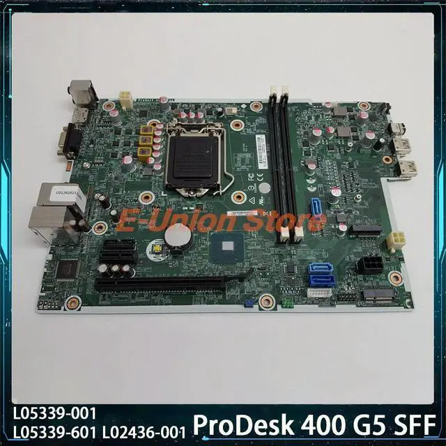 Alt view image 2 of 3 - L05339-001 L05339-601 L02436-001 roDesk 400 G5 SFF B360 LGA1151 DDR4 Support M.2 Generation 8 Desktop Motherboard