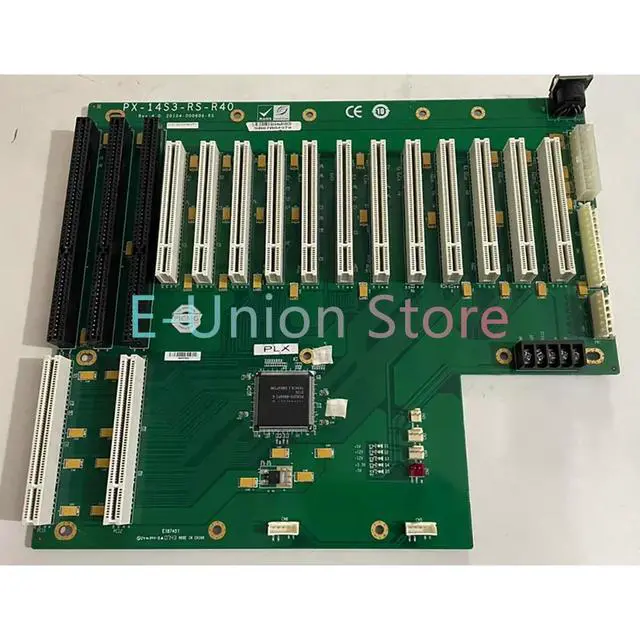 Alt view image 2 of 3 - PX-14S3-RS-R40 rev: 4.0 12PCI Slot ndustrial Computer Motherboard