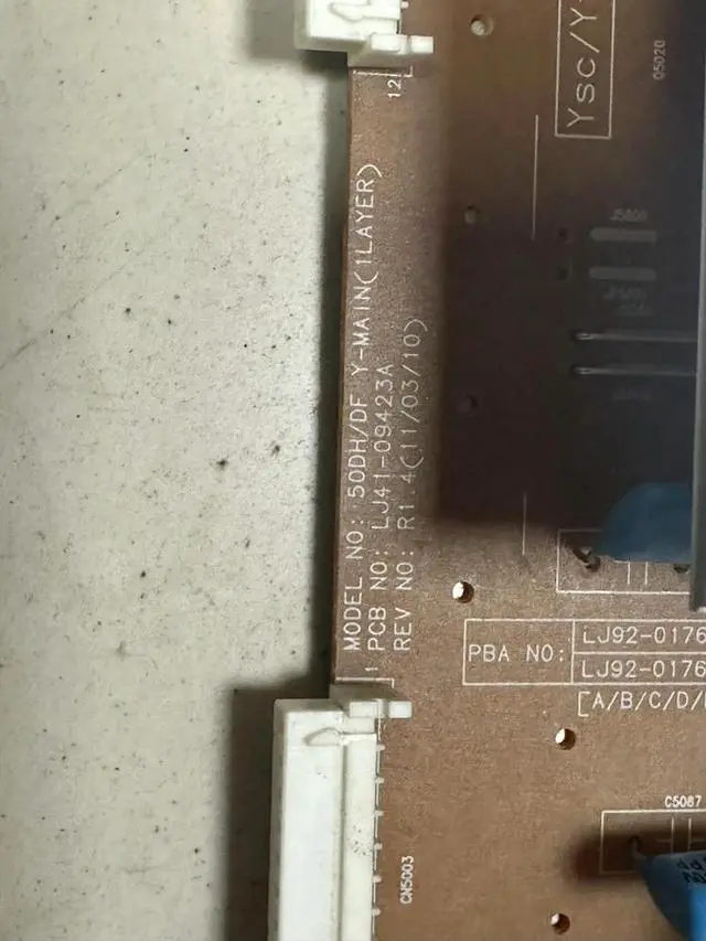 Alt view image 2 of 2 - LJ41-09423A LJ92-01764A Y board for LJ41-09422A S50HW-YB07/YD14