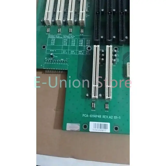 Alt view image 3 of 3 - Industrial Computer Motherboard PCA-6114P4R REV.A2 01-1