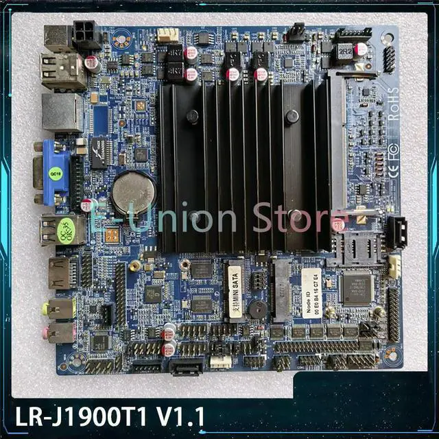Main image of J1900 Industrial Control Motherboard LR-J1900T1 V1.1 17×17 Mini Motherboard
