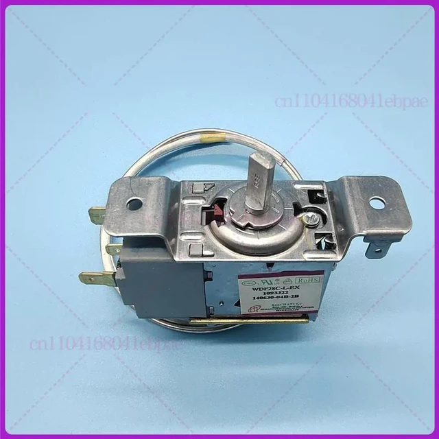 Alt view image 3 of 3 - Thermostat WDF28C-L-EX Mechanical Thermostat Switch For Ronshen Hisense Refrigerator