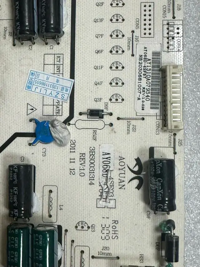 Alt view image 3 of 3 - Power module AY068D-4SF04 3BS0031314 REV:1.0 AY068D-4SF03 AY068D-4SF57