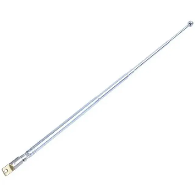Alt view image 3 of 3 - 20X Replacement 49Cm 19.3Inch 6 Sections Telescopic Antenna Aerial For Radio TV