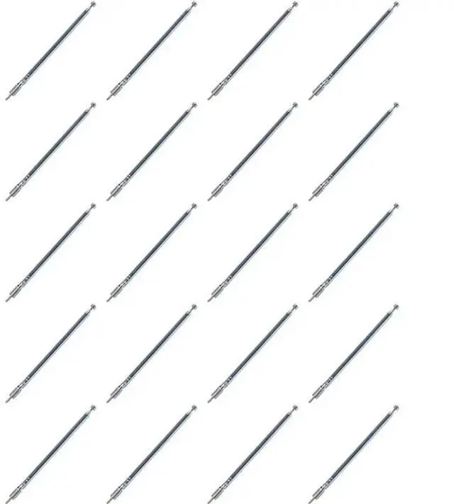 Main image of 20X Replacement 49Cm 19.3Inch 6 Sections Telescopic Antenna Aerial For Radio TV