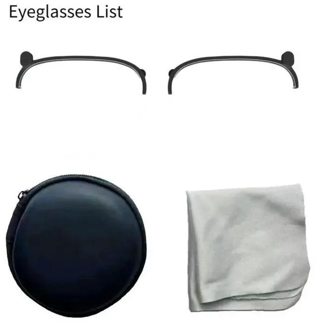 Main image of Resin Frame For Rokid Glasses For Eyewear Accessory For Myopia, Hyperopia, And Astigmatism
