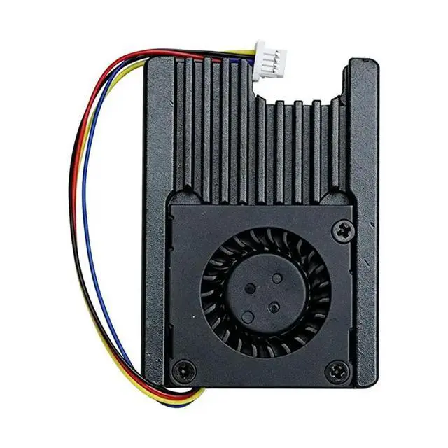 Alt view image 3 of 3 - Aluminum Heatsink Cooler For Raspberry Pi CM5 For Rpi CM4 Dedicated PWM Temperature-Controlled Fan Included