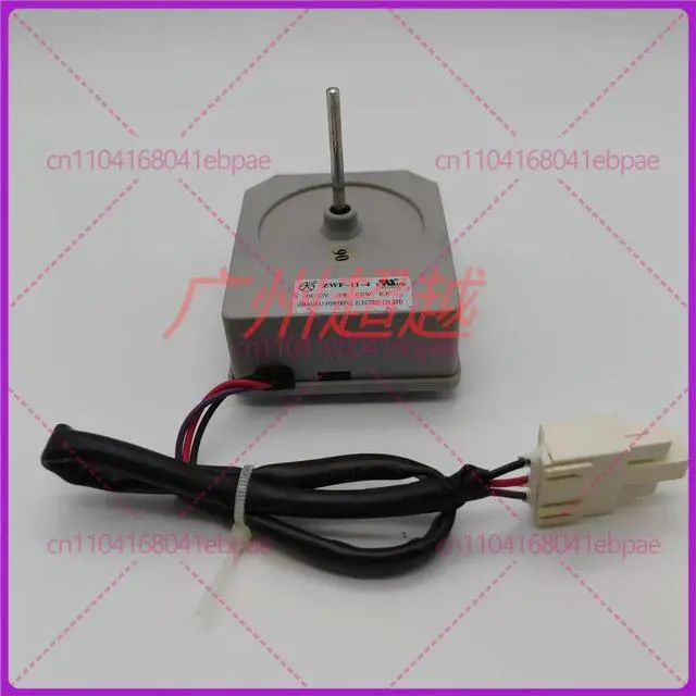 Alt view image 3 of 3 - for Refrigerator fan motor ZWF-11-4 Refrigerator fan motor