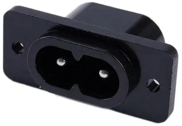 Alt view image 2 of 3 - 60 X AC 250V 2.5A IEC320 C7 Socket Solder Cup Pins Power Connector