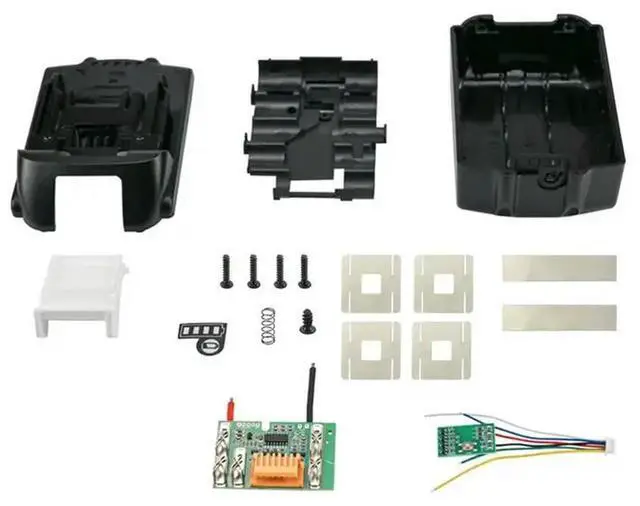 Alt view image 3 of 3 - For BL1830 18V Box Case 10Core With Single-Cell Protection Detection Board