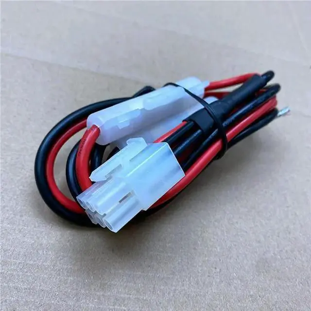 Alt view image 3 of 3 - 2Pcs 1M 30A Fuse Short Wave Power Supply Cable For Yaesu FT-857D, FT-897D, For IC-725A, IC-706 IC Walkie Talkie