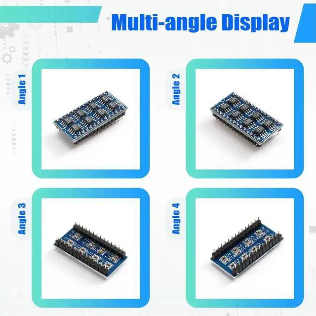 Main image of 1PCS TDA1387 8 Parallel Replacement TDA1541 / TDA1541A Classic Decoding IC For DAC Module Board, For CD Player