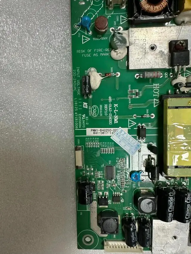 Alt view image 3 of 3 - LE23C18 L23P21 LE19C18 Power Board 465-01A2-21402G K-L-NM1