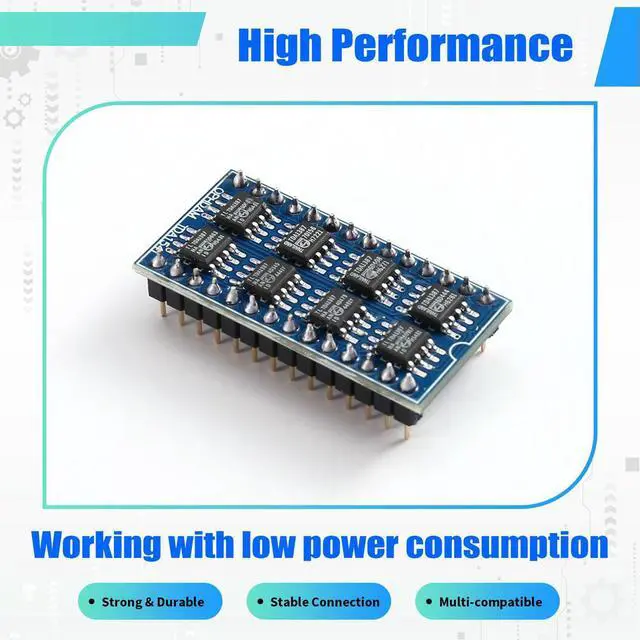 Alt view image 3 of 3 - 1PCS TDA1387 8 Parallel Replacement TDA1541 / TDA1541A Classic Decoding IC For DAC Module Board, For CD Player