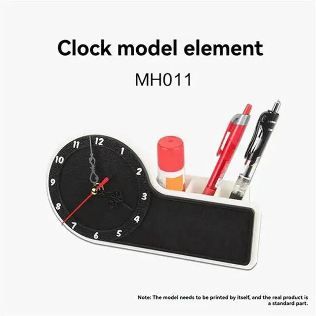 Alt view image 3 of 3 - 4X For s Clock MH011 Maker's Supply Model Hardware For Clock Components Kit MH011