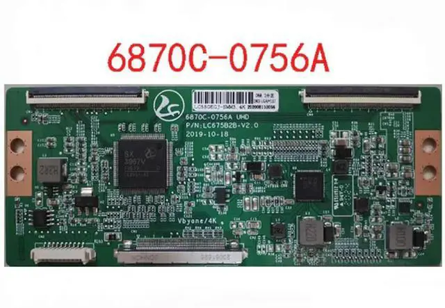 Main image of 6870C-0756A LC675B2B-V2.0 Logic Board LC550EGJ LC550DQJ