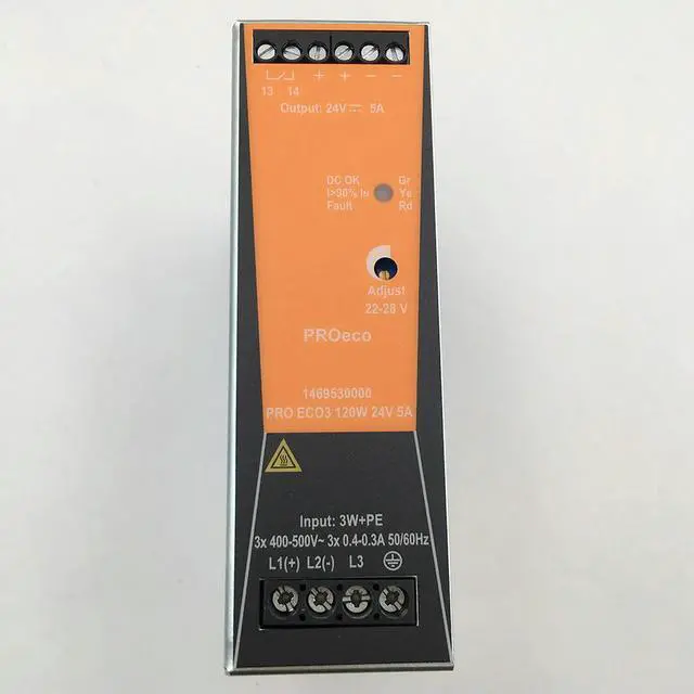 Alt view image 2 of 3 - PRO ECO3 120W 24V 5A 1469530000 Three Phase Switching Power Supply