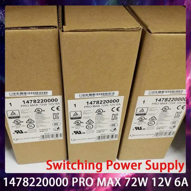 Alt view image 2 of 3 - 1Pcs 1478220000 PRO MAX 72W 12V 6A Works ly Switching Power Supply
