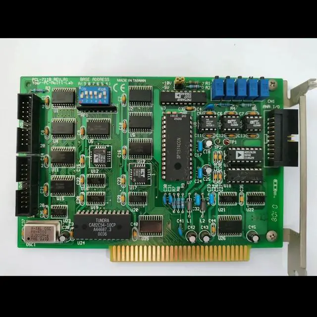 Alt view image 2 of 3 - PCL-711B REV.A1 8-way 25KHz Multi-function DAS Card Capture Card Fast Ship Works ly