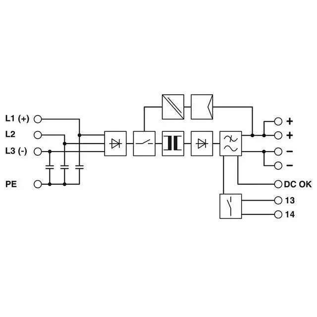 Alt view image 3 of 3 - QUINT-PS-3X400-500AC/24DC/5 QUINT POWER 24VDC/5A 2938594 Switching Power Supply