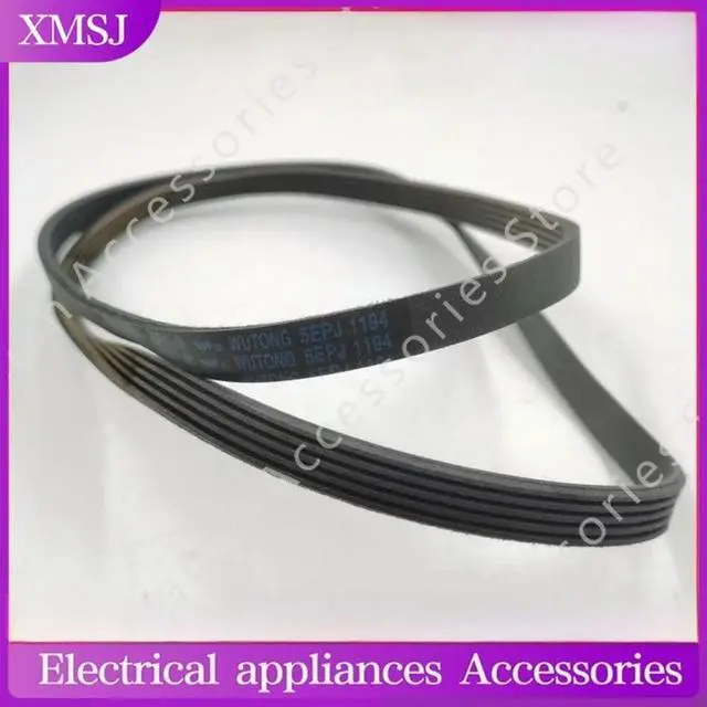 Alt view image 2 of 2 - Drum Washing Machine Belt 5PJE1194 5EPJ1194 Indesit For Ariston WMG821BEX Whirlpool